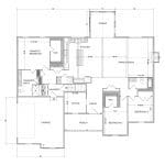 Modified Clark floor plan with 2417 square feet.