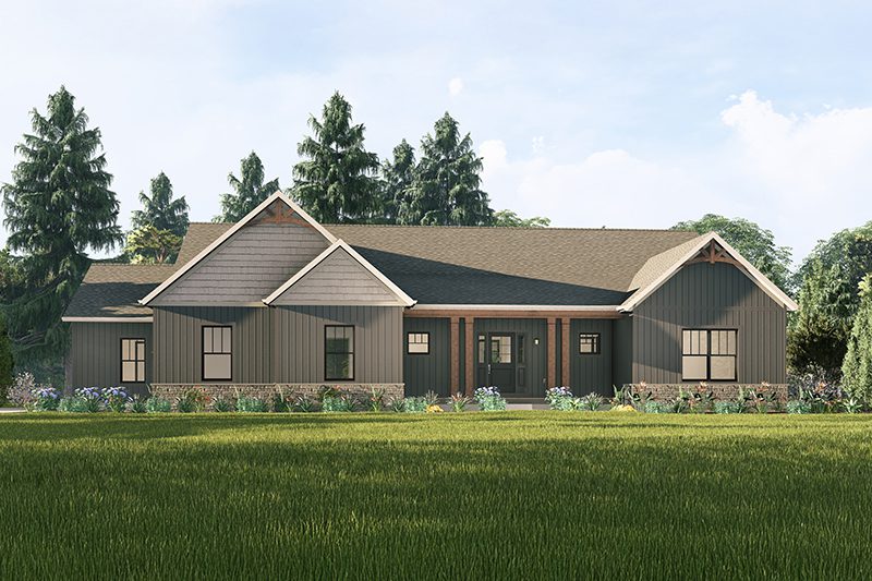 Main image of the cedar creek a 2965 square foot ranch.
